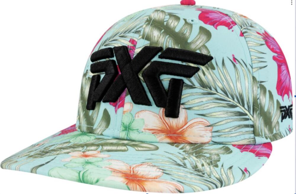 NEW PXG unisex aloha all over 950lp snapback in black